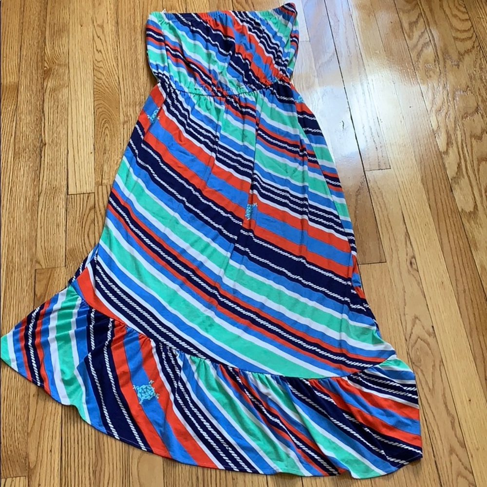 Lilly’s strapless summer dress, size L